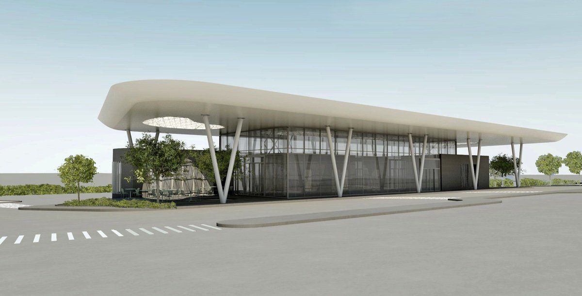 Central bus station in Paphos - Ologramma Architects